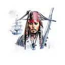 jack sparrow dunks tattoo design idea