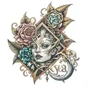 name of Kayla tattoo design idea