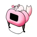 game controller transforming into a pig tattoo design idea