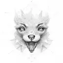 key, sunshine, electric  tattoo design idea