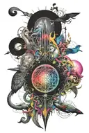 coldplay tattoo design idea