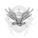 eagle wings  tattoo design idea