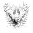 eagle wings  tattoo design idea