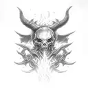 diablo 4 game tattoo design idea