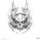 diablo 4 game tattoo design idea