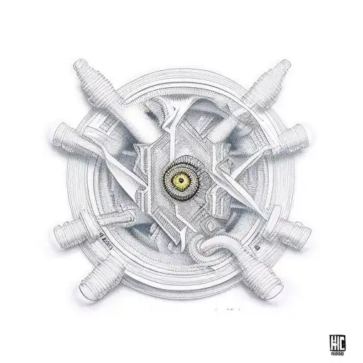 hip hop inspired  tattoo design idea