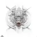 hip hop inspired  tattoo design idea