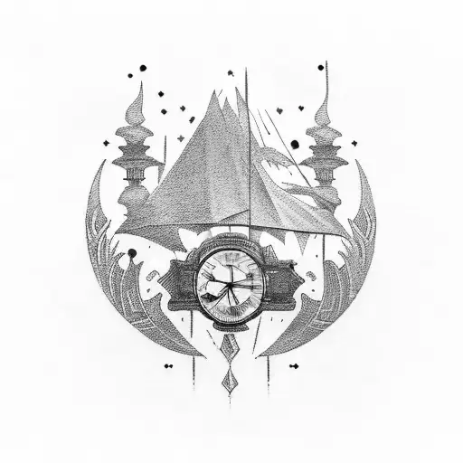 roman numerical 27 tattoo design idea