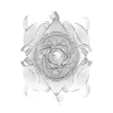 27 in roman numericals tattoo design idea