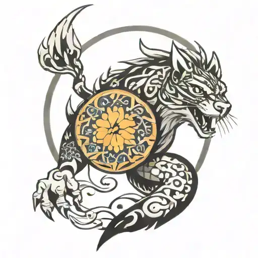 six feet from the edge  tattoo design idea