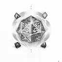 dnd, dice tattoo design idea