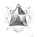 dnd, dice tattoo design idea