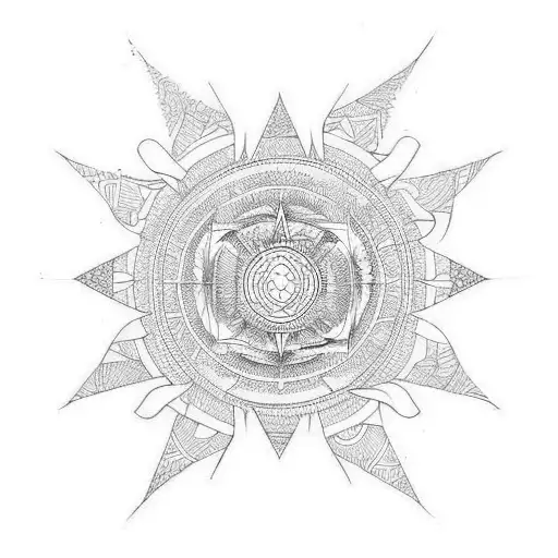 witchcraft tattoo design idea