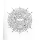 witchcraft tattoo design idea