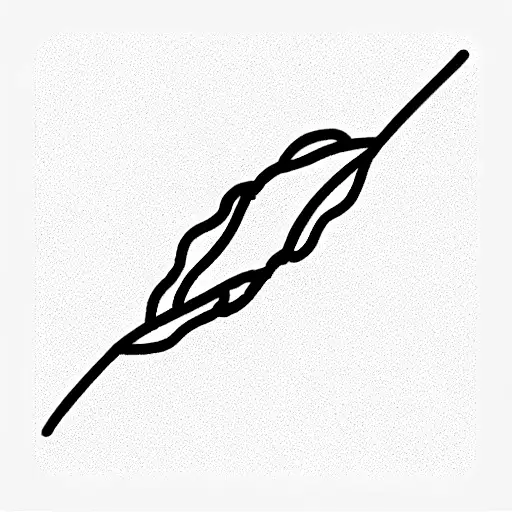 Red string of destiny tattoo design idea