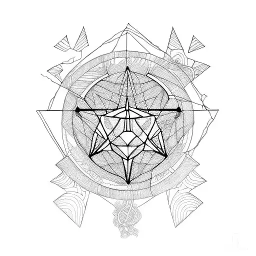 Red string of destiny tattoo design idea