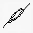 Red string of destiny tattoo design idea