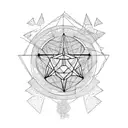 Red string of destiny tattoo design idea