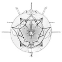 Red string of destiny tattoo design idea