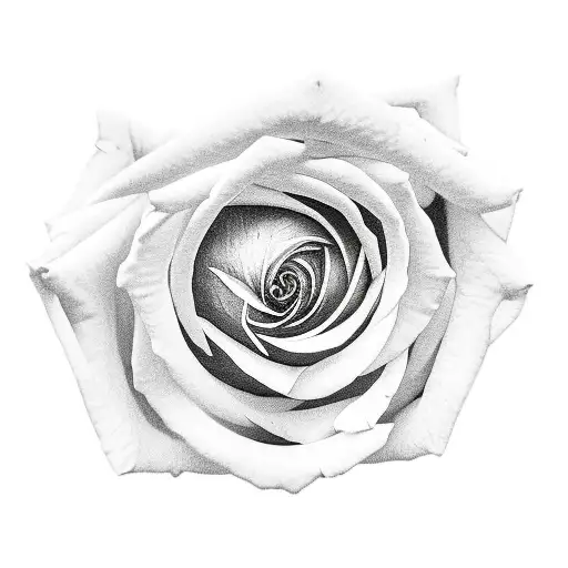 rose with names Dylan Cian Lucas on each leaf  tattoo design idea