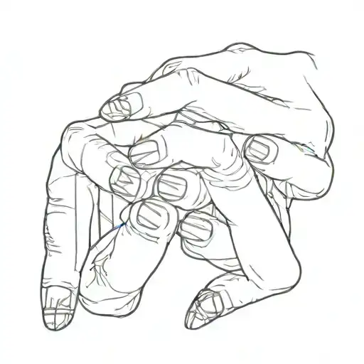 nail 3 inch like a architecture note made tattoo design idea