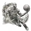 Michael Jordan tattoo design idea