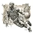 Michael Jordan tattoo design idea