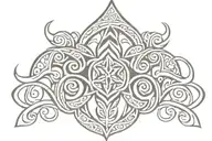 ashanti tribal tattoo tattoo design idea