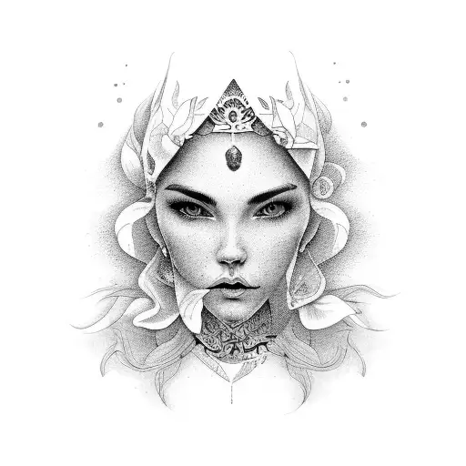 Goddess Tara Eye Tattoo Design - Tattapic®