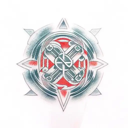 futhark tattoo design idea