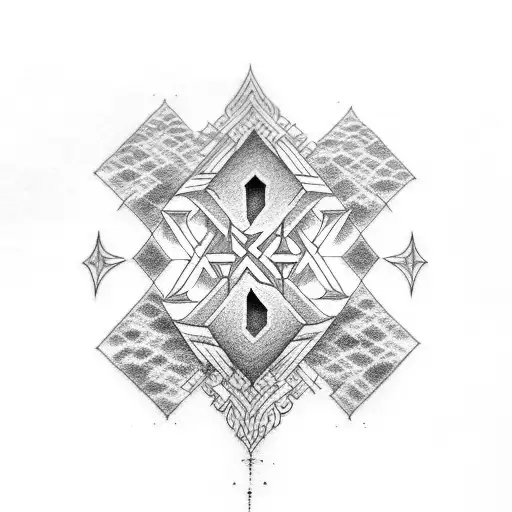 futhark tattoo design idea
