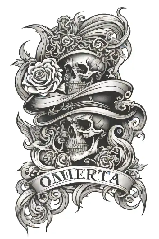 Omerta tattoo tattoo design idea