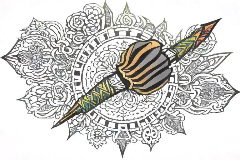 simon whitlock special edition darts only tattoo design idea
