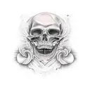 Grim Reaper tattoo design idea