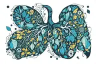 Lungs tattoo design idea