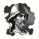 saint judas tadeo tattoo design idea