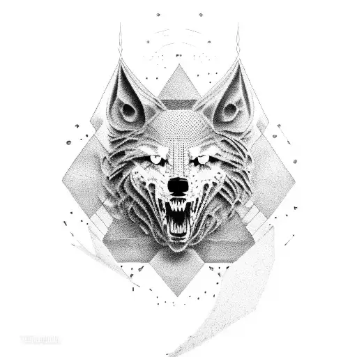 Lobo  tattoo design idea