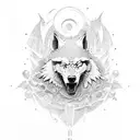 Lobo  tattoo design idea