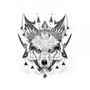 Lobo  tattoo design idea