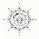 Aries, tauro, virgo, Aquarius, Libra and Pisces star constelation tattoo design idea