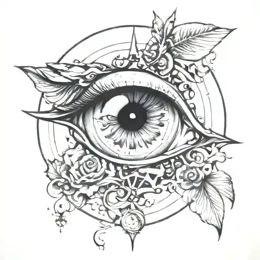 timeless symbolism tattoo design idea