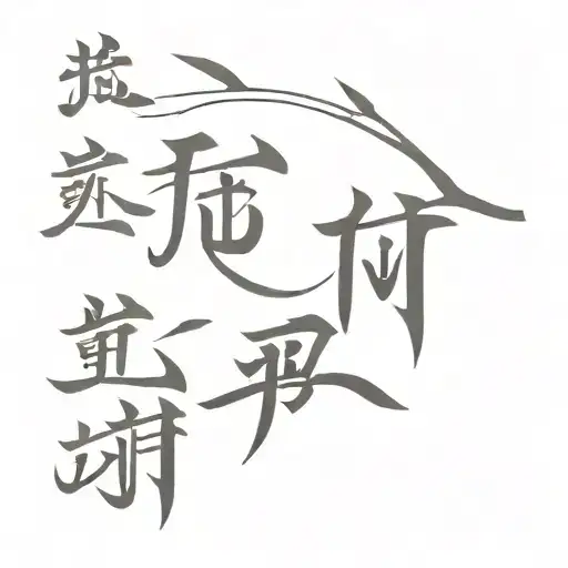 kanji symbols tattoo design idea