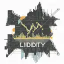 Start by typing "Liquidity Lab" as text and then overlay a graph on top of it. Make sure the graph is transparent enough tattoo design idea