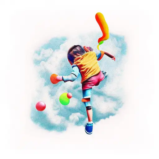 kid plaster tattoo design idea