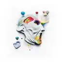 kind plaster tattoo design idea