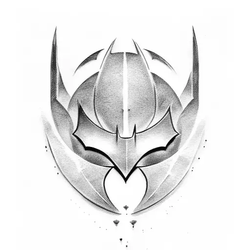 Batman Symbol tattoo design idea