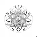 triskelion tattoo design idea