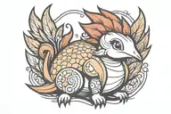 cyndaquil tattoo design idea