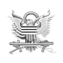 us army forward observer tattoo design idea