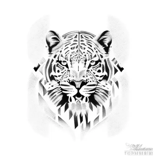 Animal Print tattoo design idea